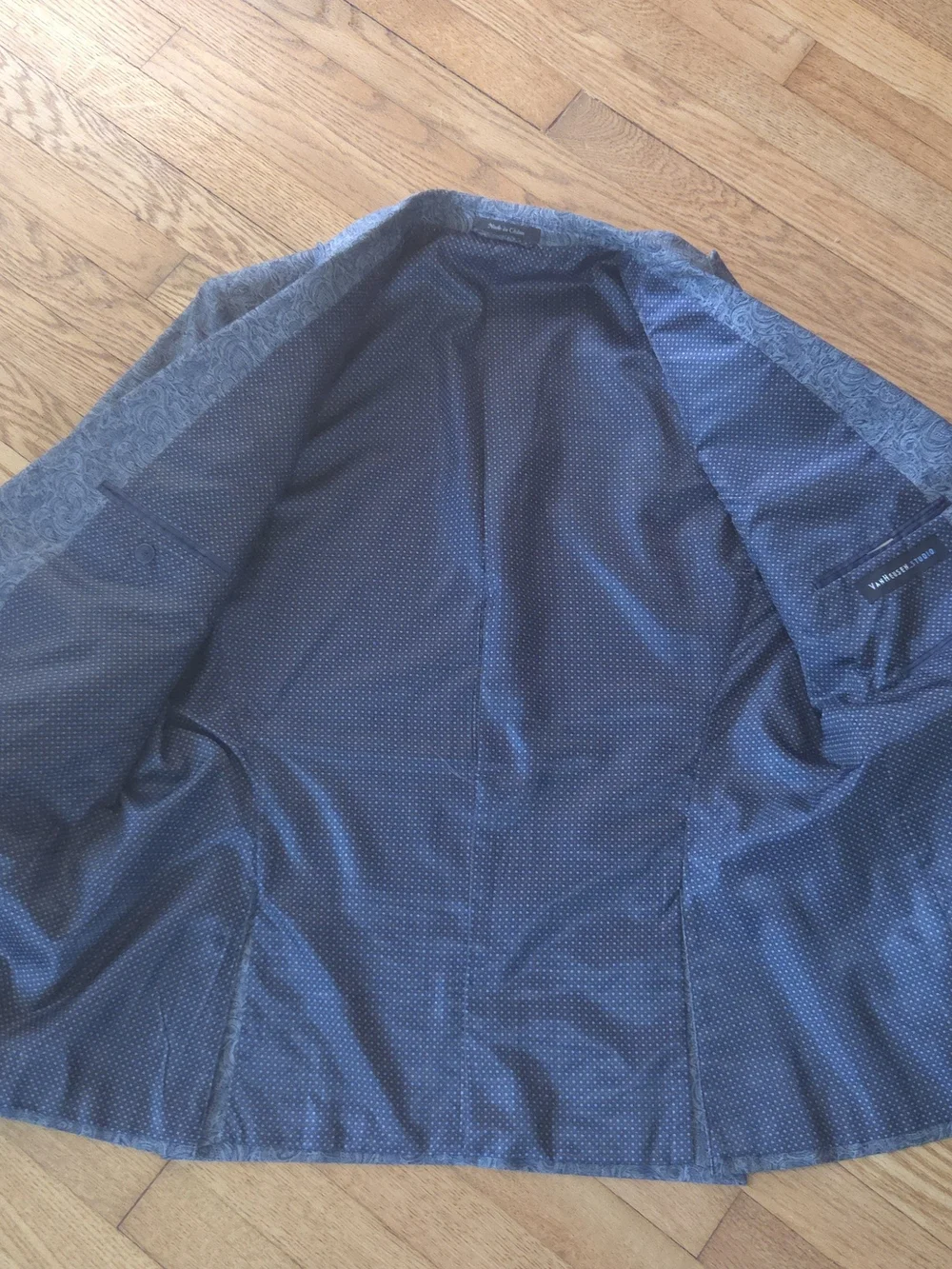 Van Heusen Blue Paisley Sport Coat